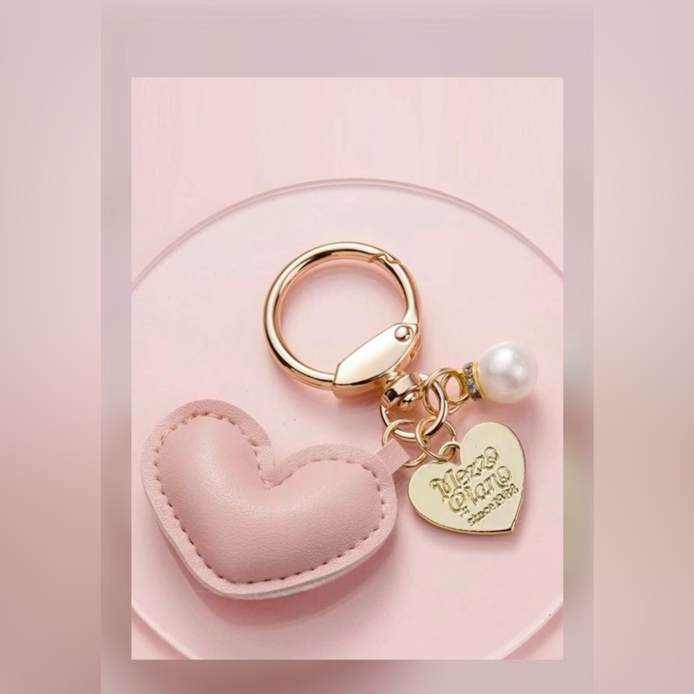 Cute Heart Keychain